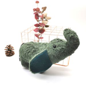 Namenloses Nähgetier Stofftier Elefant