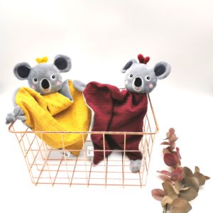 Namenloses Nähgetier Stofftier Schmusetuch