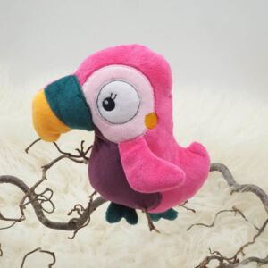 Namenloses Nähgetier Stofftier Tukan