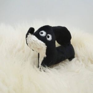 Namenloses Nähgetier Stofftier Hund